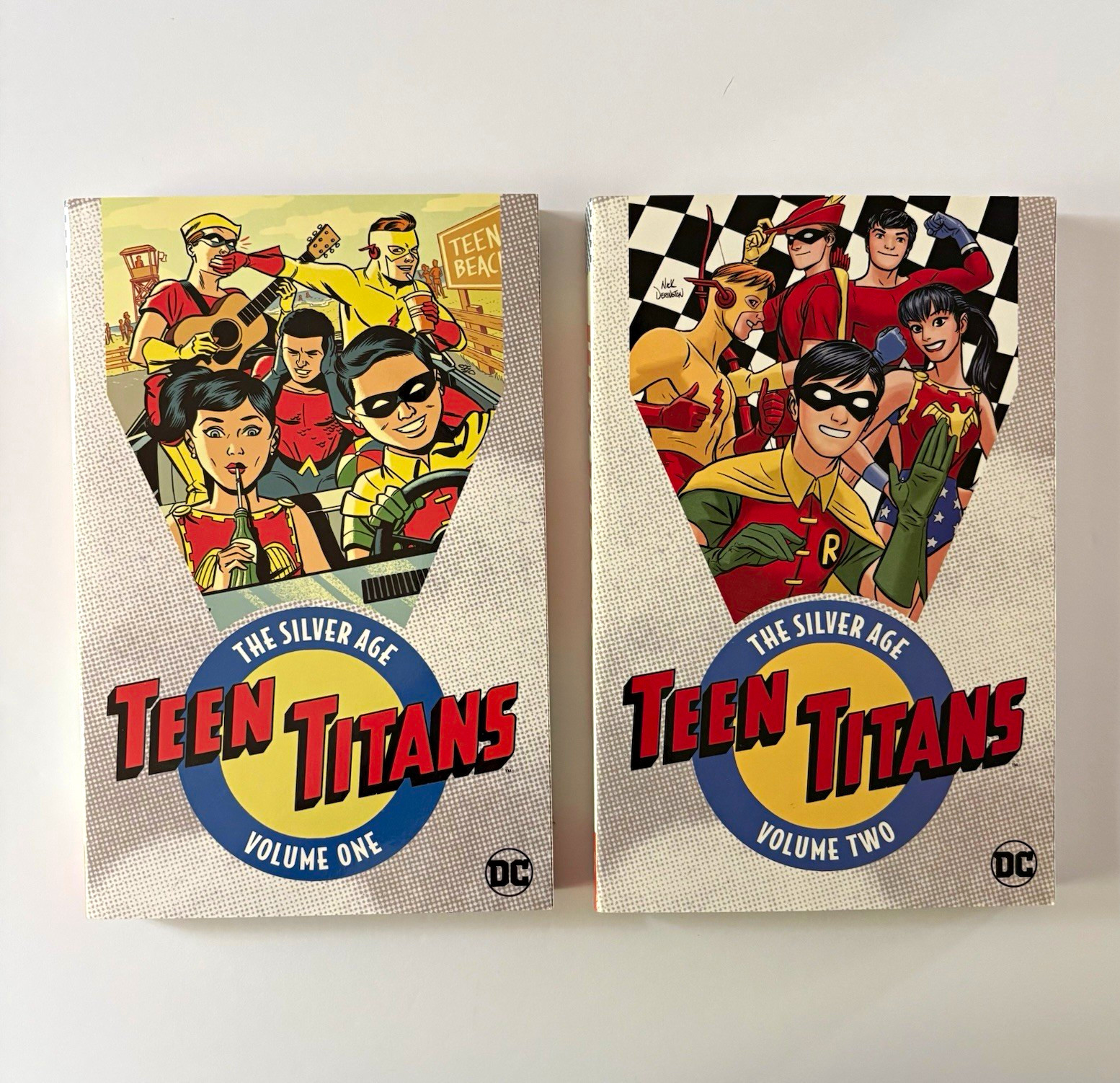 DC COMICS Teen Titans: The Silver Age TPB Lot Vol 1 & 2 TPB DC COMICS Teen Titans: The Silver Age TPB Lot Vol 1 & 2 TPB