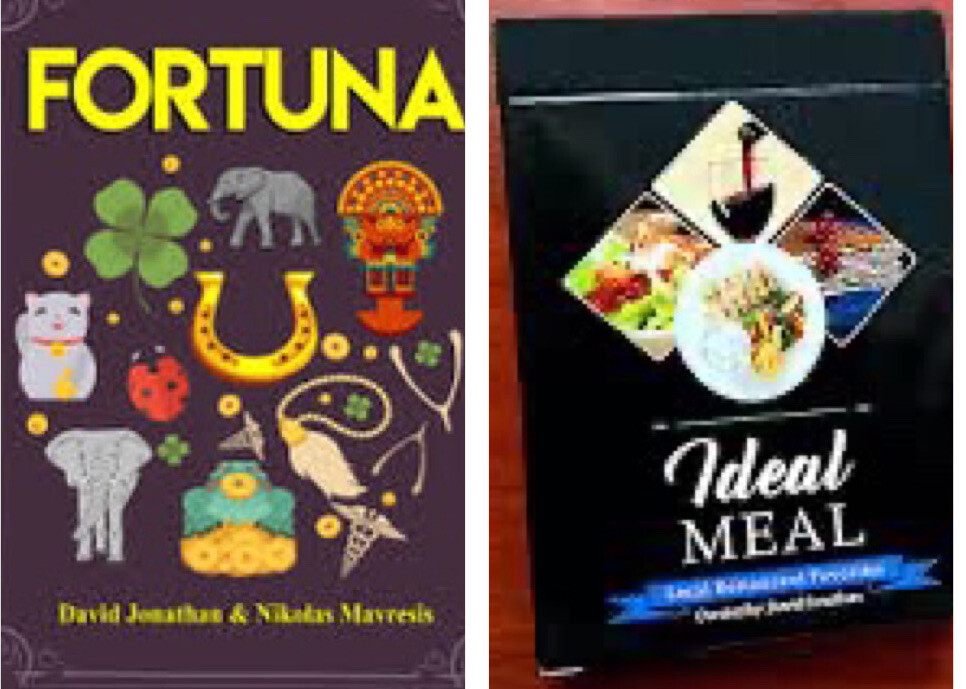 David Jonathan New Magic 2 pack-Fortuna and Ideal Meal you get both tricks