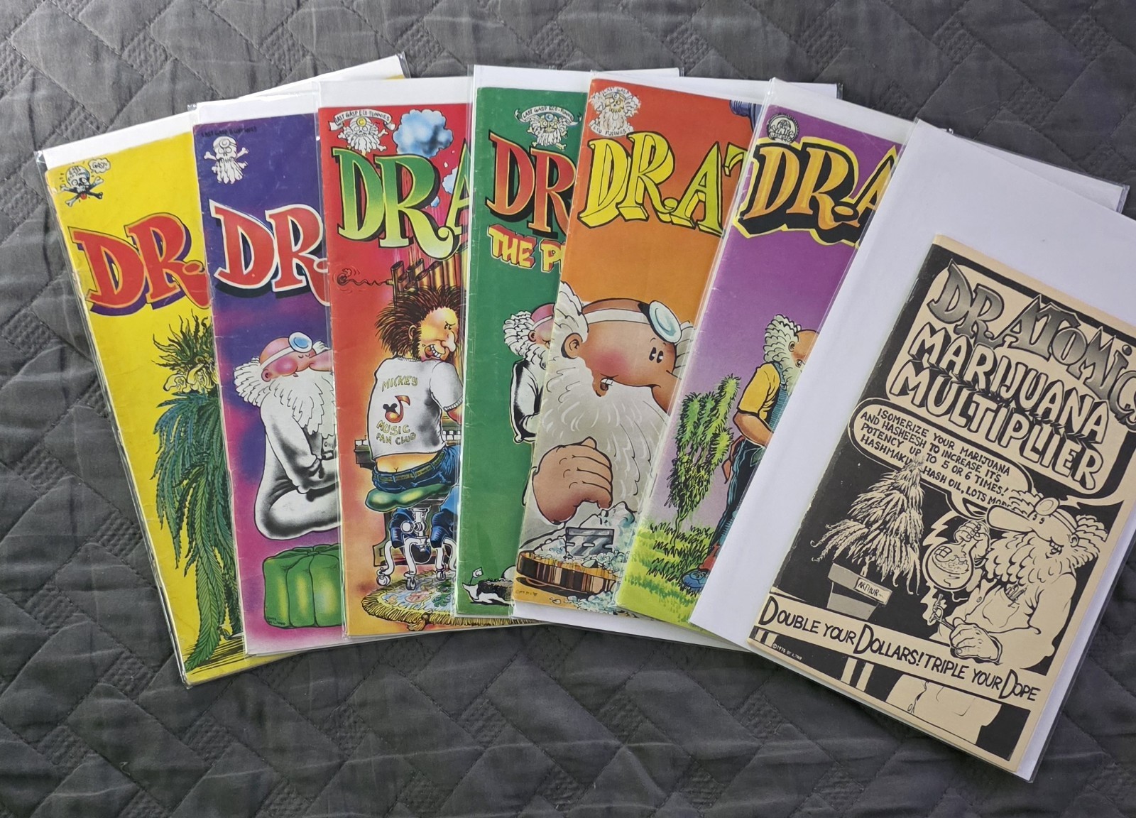 Dr Atomic 1-6 Complete First Print Run + Marijuana Multiplier Larry Todd