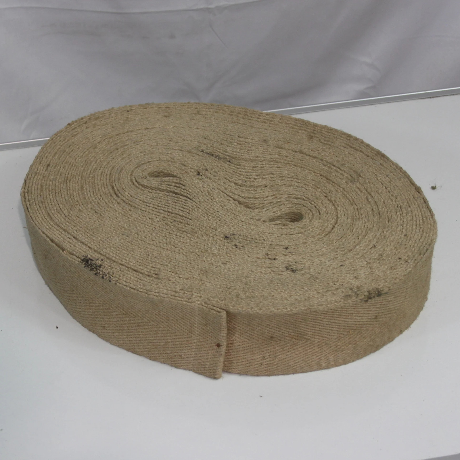 Webbing Hessian Strapping Cut Off Roll Olive 73mm Genuine Surplus (4487)