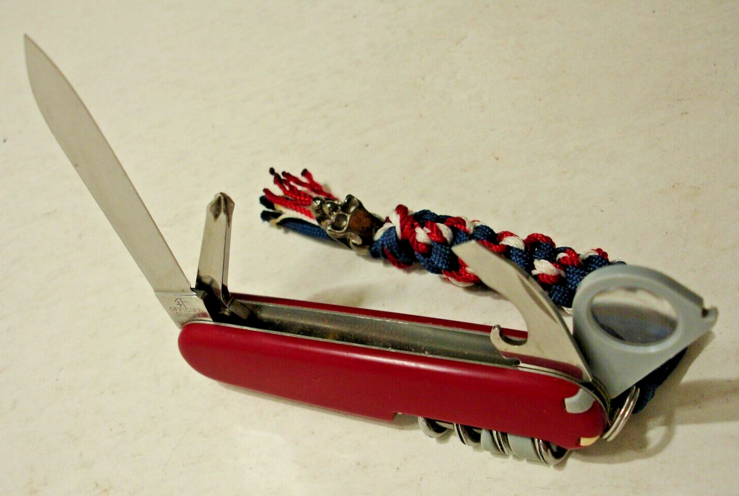 Discontinued Genuine VICTORINOX 91mm Scientist Magnifying Glass Swiss Army Knife