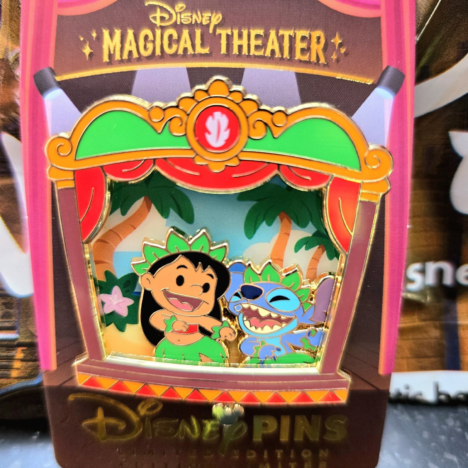 2026 Disney Parks Magical Theater Lilo And Stitch Pin 9 Of 12 LE 4500