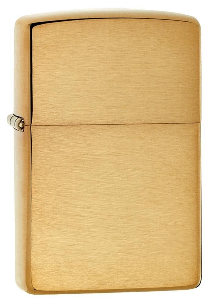Zippo 168, Armor Lighter, Brushed Brass Finish Zippo 168, Armor Lighter, Brushed Brass Finish