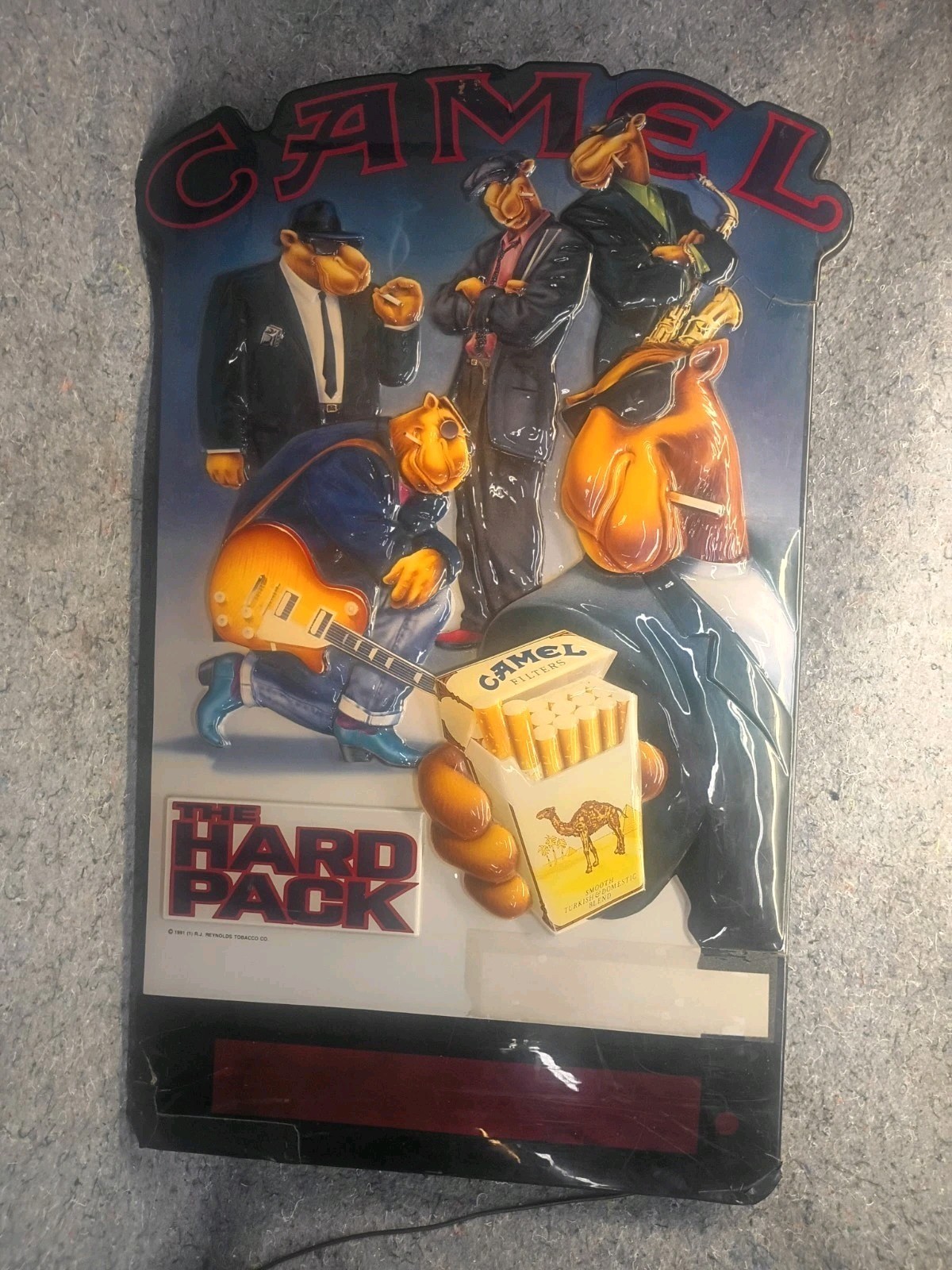 Vintage 1991 Camel Cigarettes \