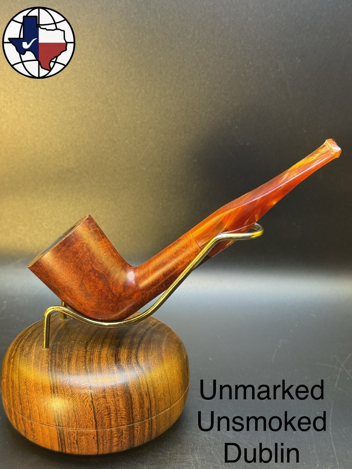 Unmarked Unsmoked Dublin Tobacco Pipe