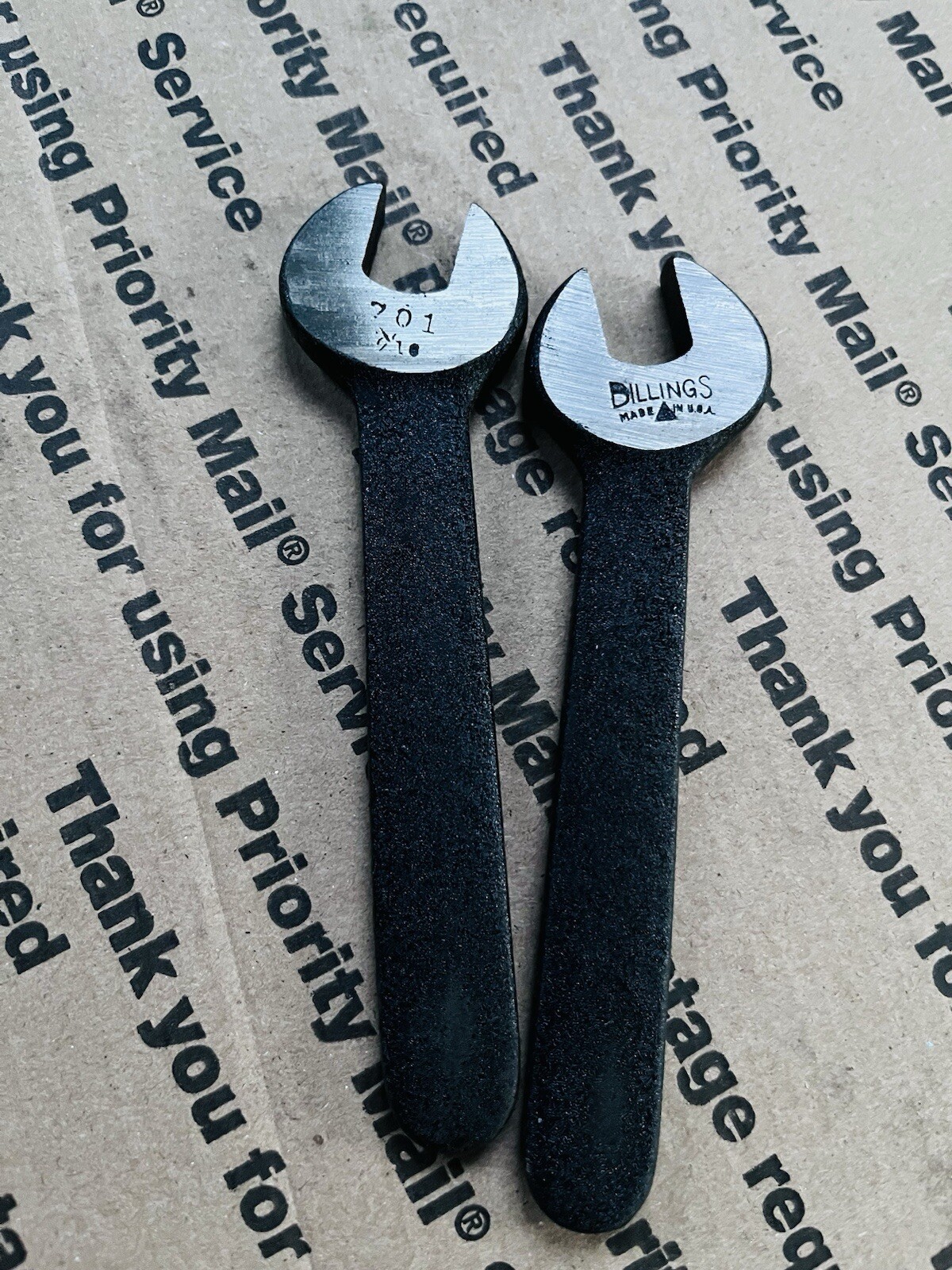 Vintage Billings Open End  Wrench 7/16”