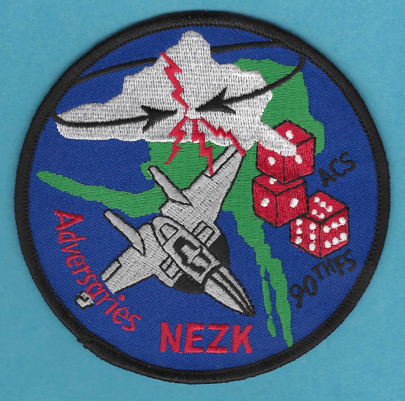 UNITED STATES AIR FORCE 90TH FIGHTER SQUADRON F-15E STRIKE EAGLE PATCH UNITED STATES AIR FORCE 90TH FIGHTER SQUADRON F-15E STRIKE EAGLE PATCH