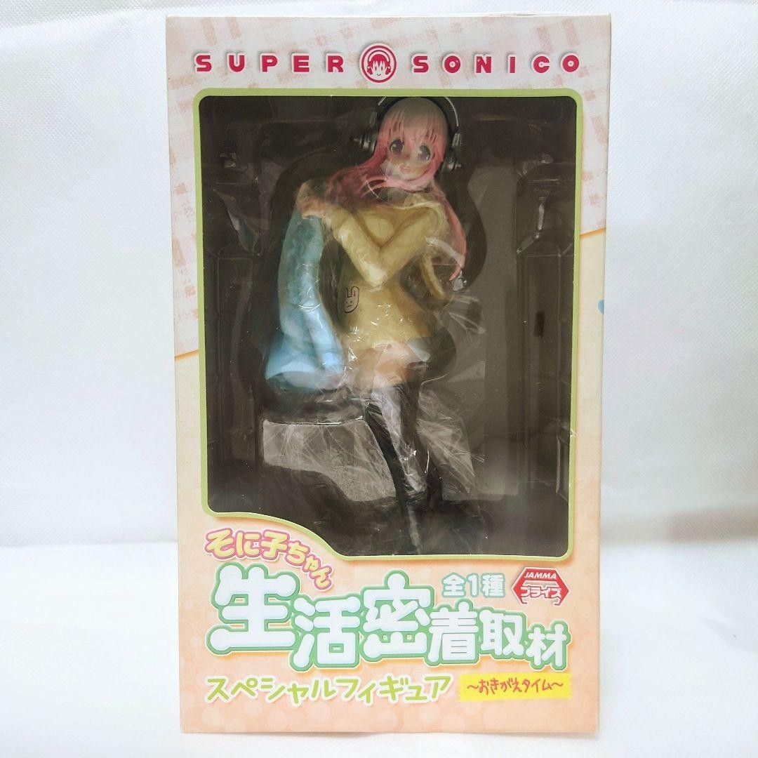 FuRyu Super Sonico Daily Life Coverage Special Figure Dressing Time USED japan FuRyu Super Sonico Daily Life Coverage Special Figure Dressing Time USED japan