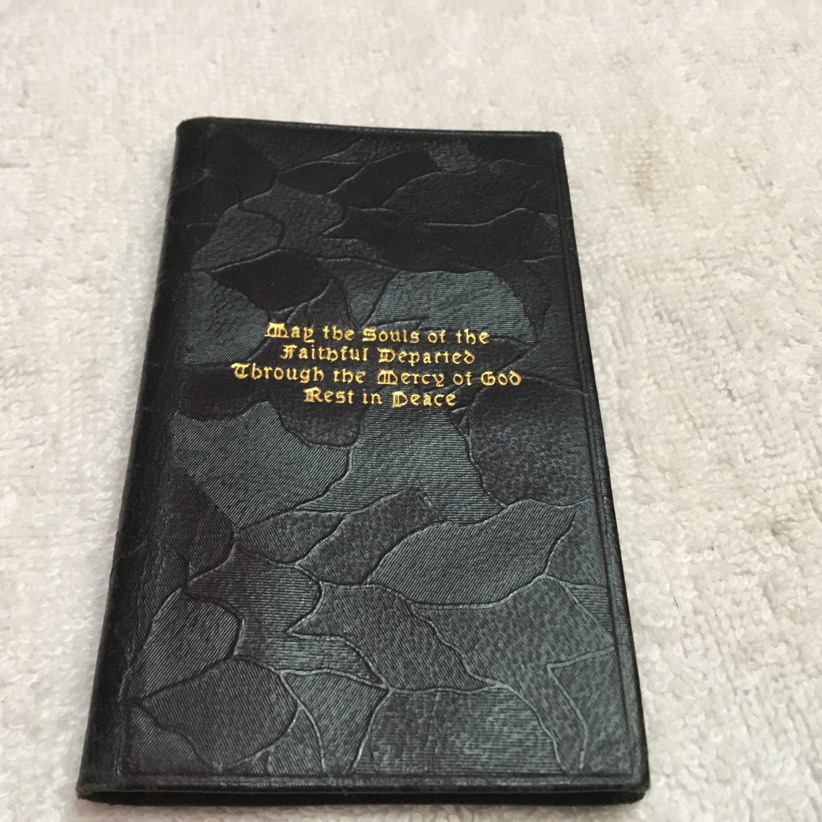 VTG May The Souls of Faithful Departed Through The Mercy of God 1927 Elgin,IL VTG May The Souls of Faithful Departed Through The Mercy of God 1927 Elgin,IL