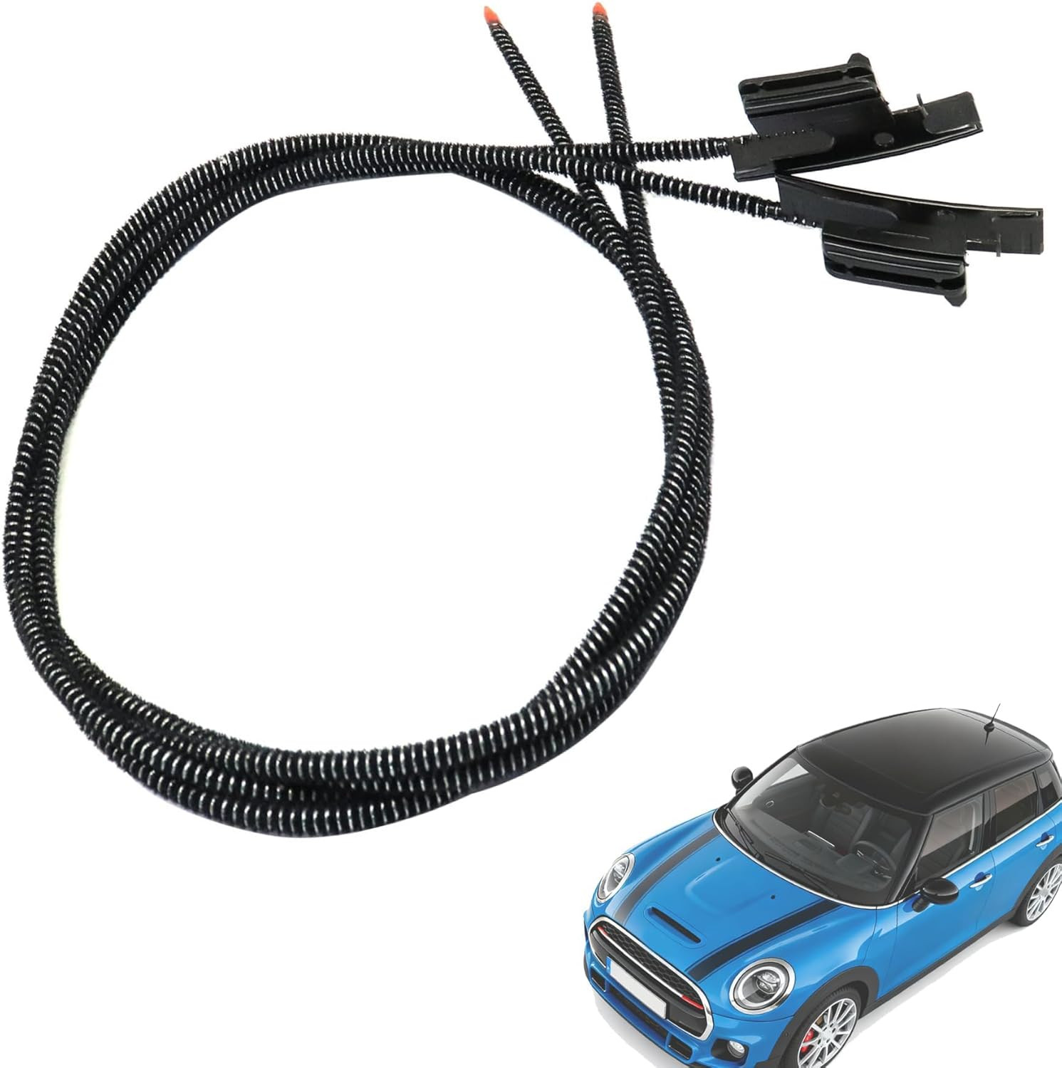 2PCS Sunroof Glass Cables Compatible with Mini Cooper F55 F56 F60 2017 2018 2019