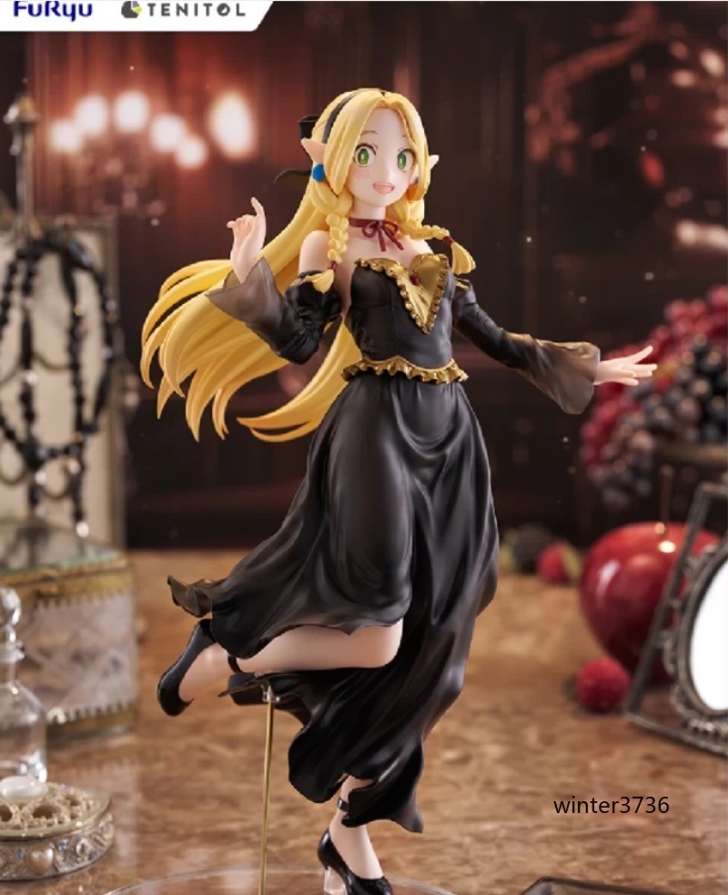 Delicious in Dungeon Marcille & Falin Dress Ver. Figure Ornament Model Gift Delicious in Dungeon Marcille & Falin Dress Ver. Figure Ornament Model Gift