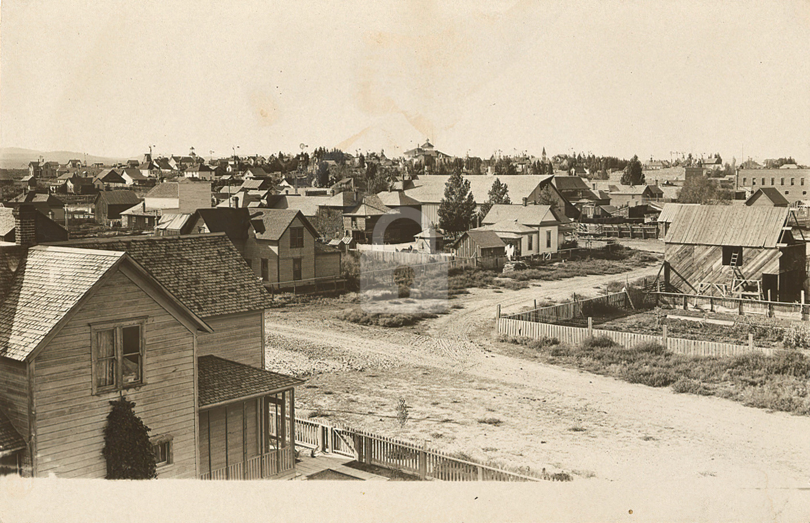 Burns, OR Oregon 1910 RPPC Photo Postcard Copy
