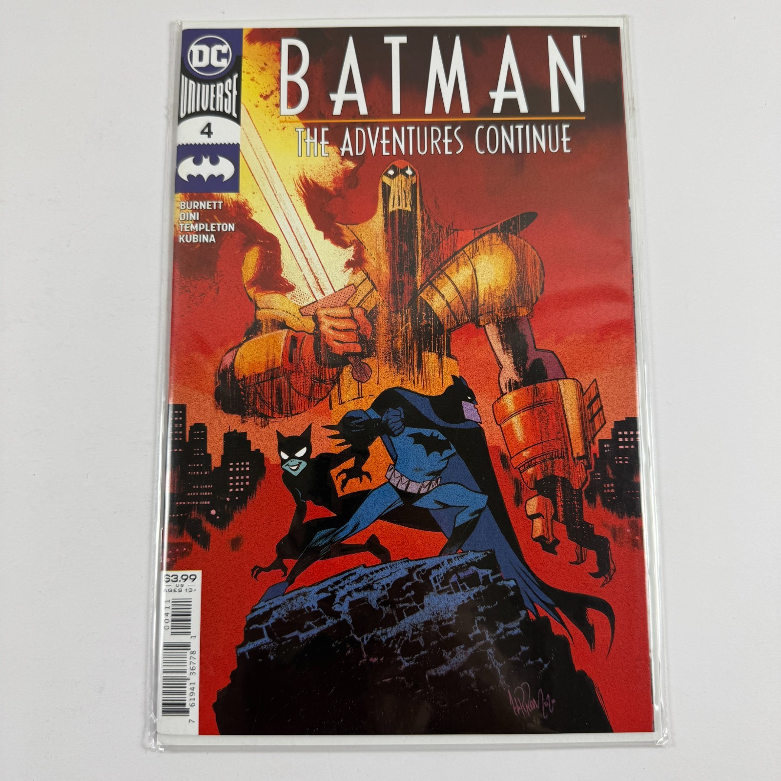 Batman The Adventures Continue #4 Catwoman Phantasm 2020 Robin Joker Arkham Fox