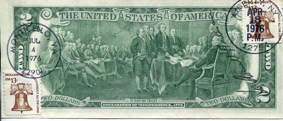 W Averell Harriman Governor New York Secretary Commerce Signed Autograph $2 Bill