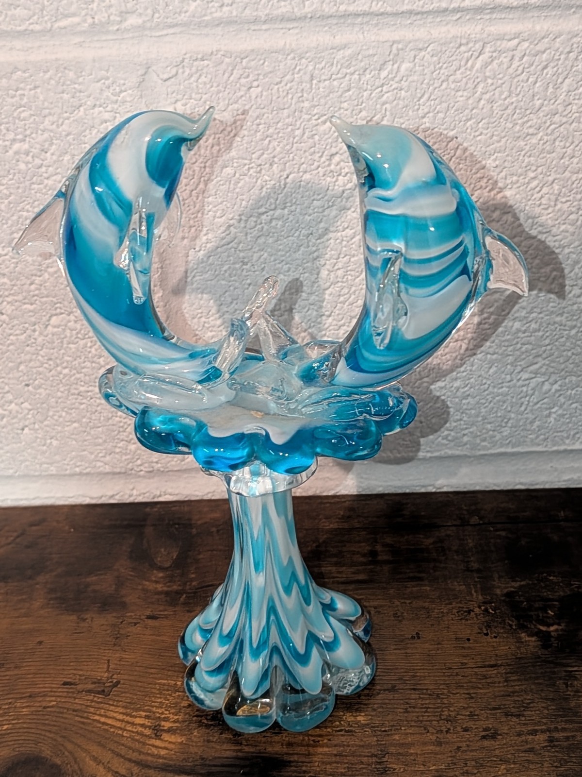 Dolphins on Wave Statue Figure 9\ Dolphins on Wave Statue Figure 9\