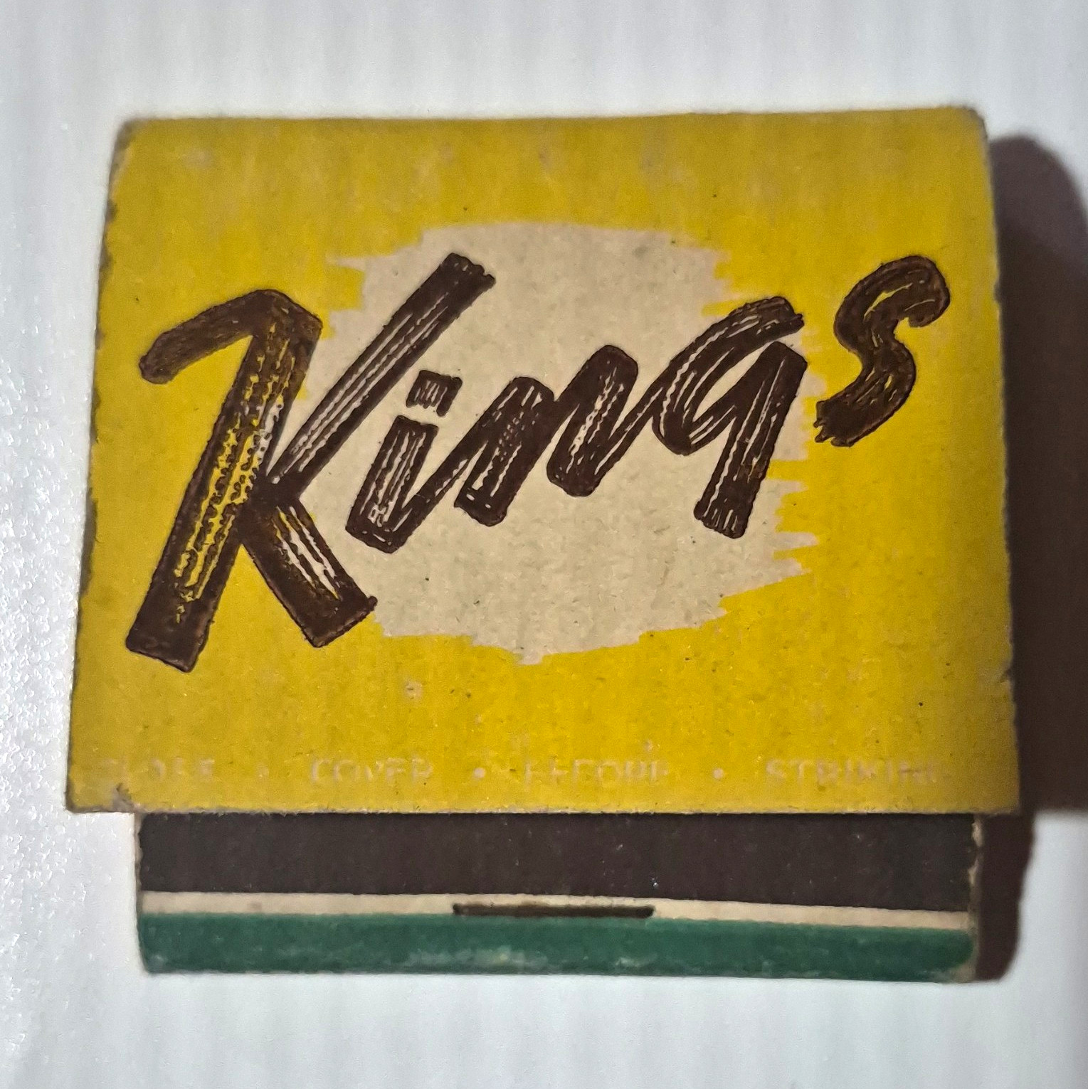 Rare Vintage Kings Tropical Inn Hollywood Featuresmatchbook FULL Unstruck