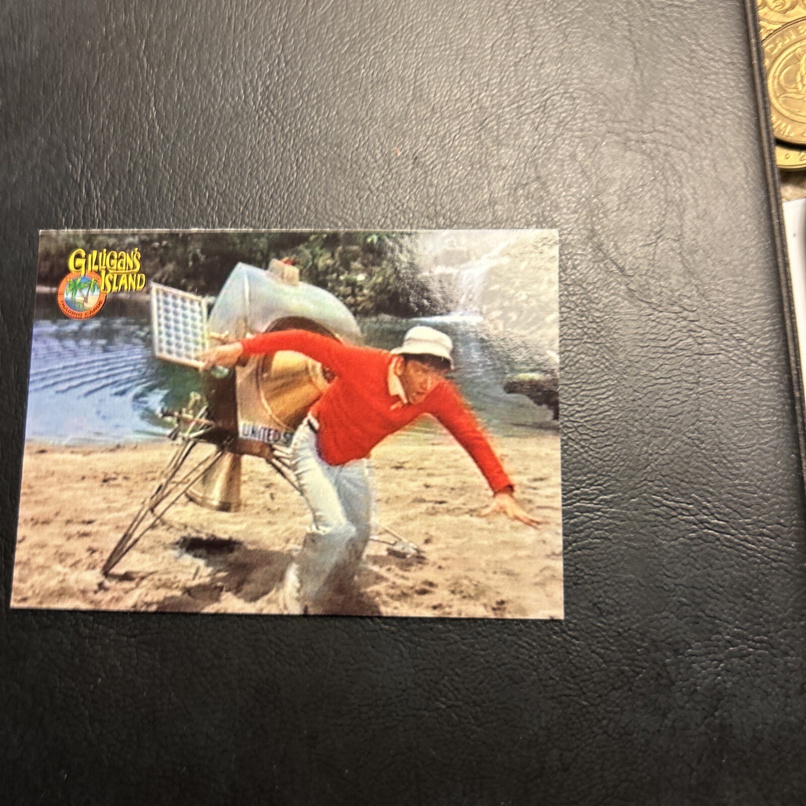Jb10b Gilligans Island 1997 Dart #62 Bob Denver Mars Attack add ship .10 cents