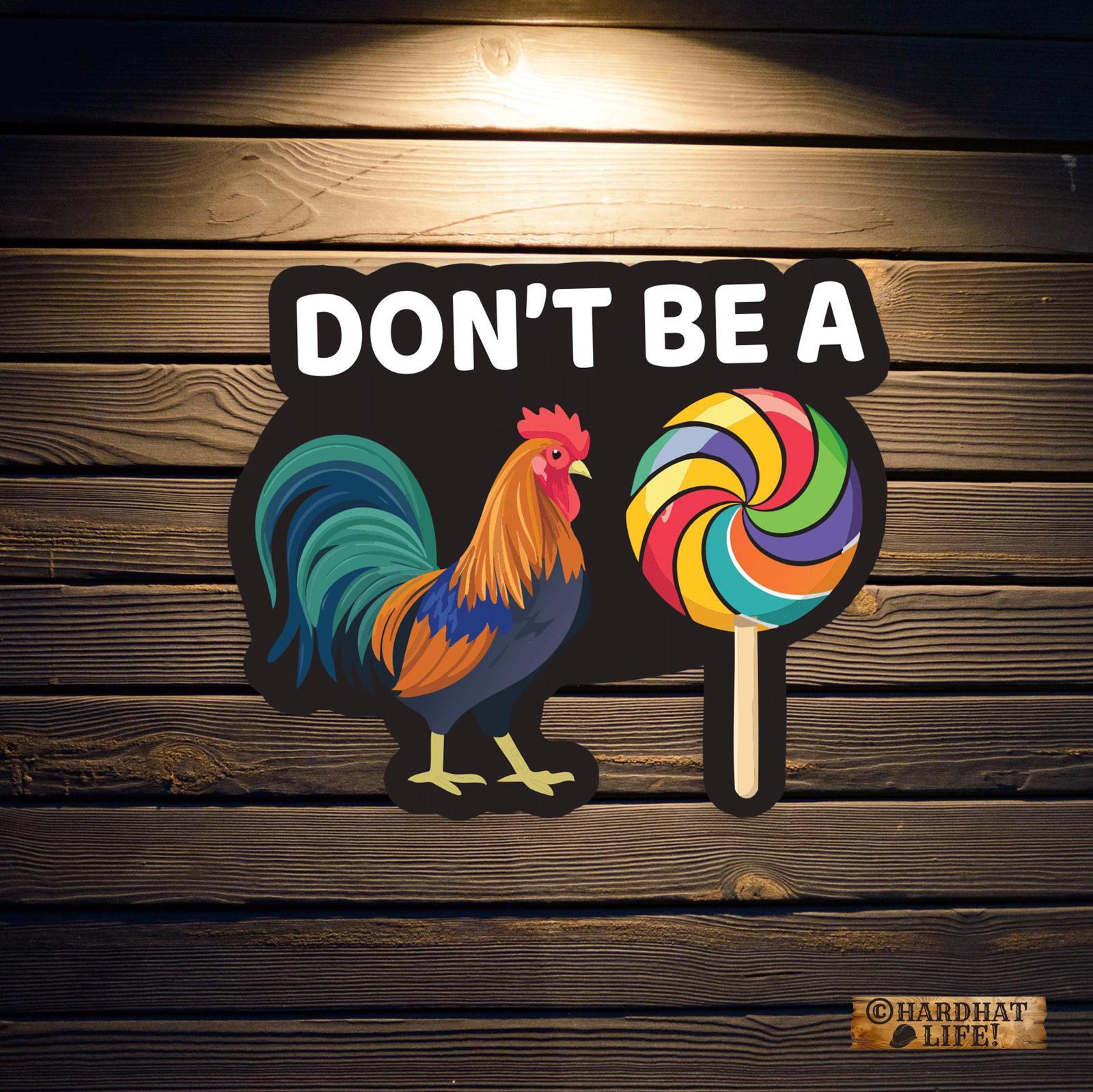 Don\'t Be A CS Sticker, Hard Hat, Tool Box Funny Work Stickers Hard Hat Sticker