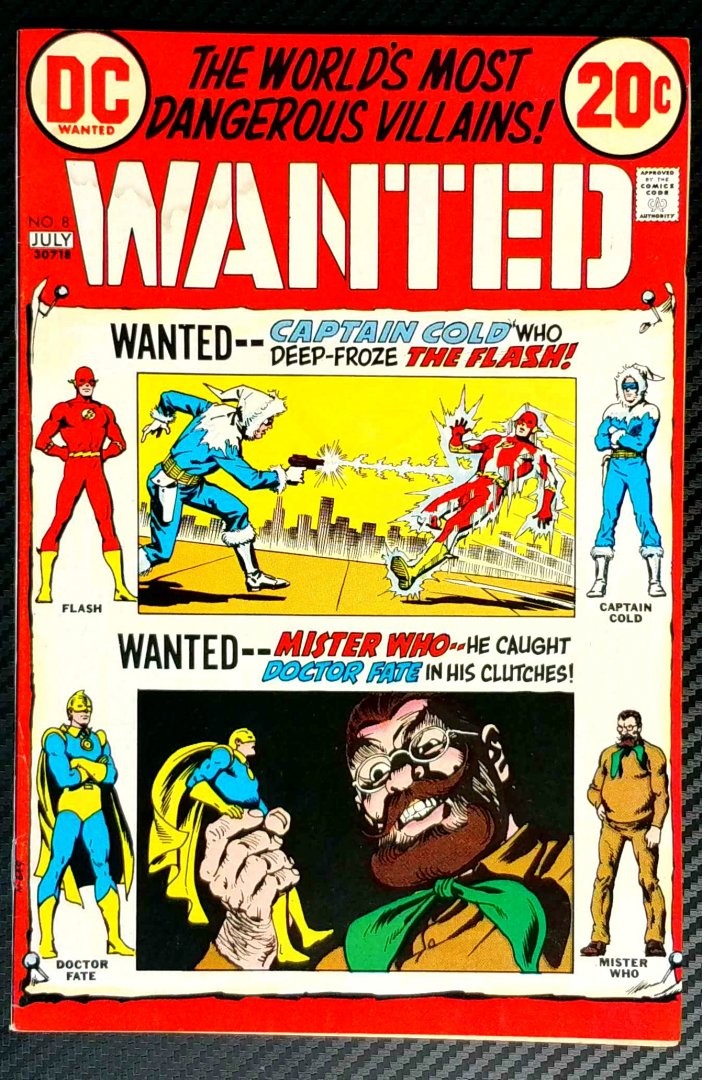 Wanted, the Worlds Most Dangerous Villains #8 DC 1973