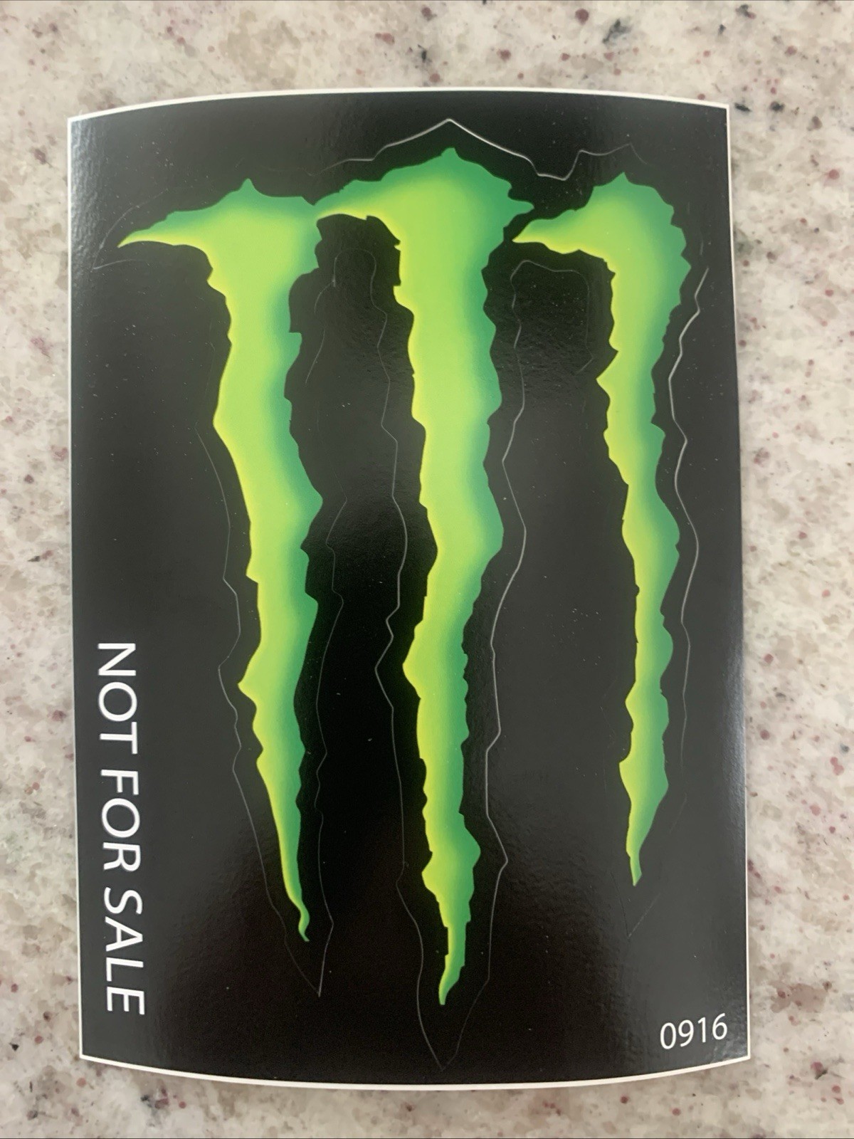 Monster Energy Claw Logo Decal 5”x3.75” LARGE STICKER Monster Energy Claw Logo Decal 5”x3.75” LARGE STICKER