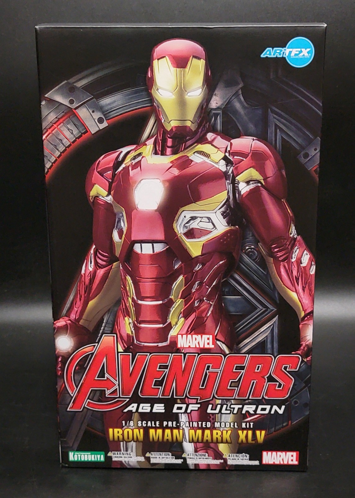 Kotobukiya Avengers: Age Of Ultron Iron Man Mark 45 1:6 New In Box Sealed