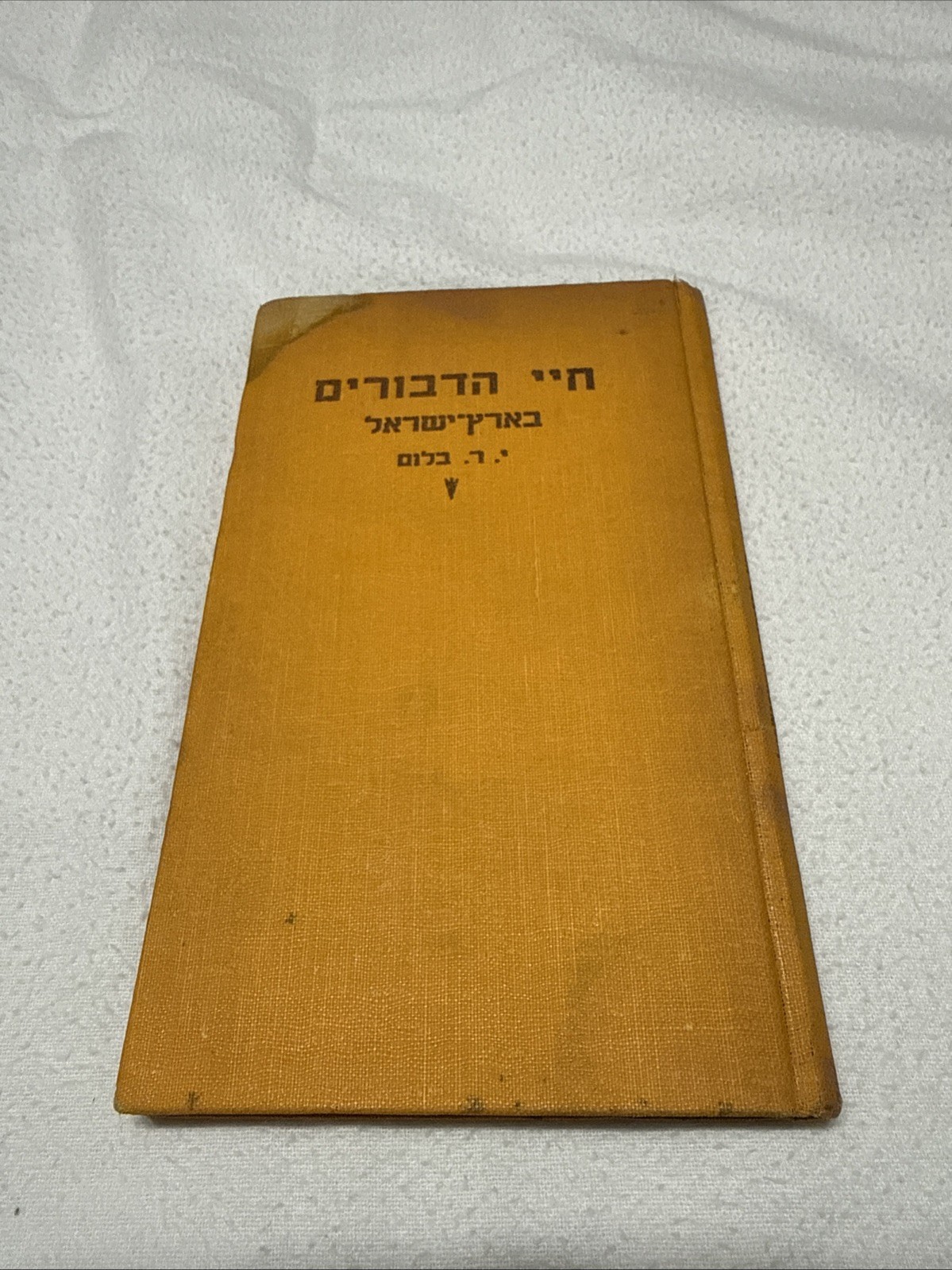 VTG 1940/50 Hebrew Beekeeping Guide HB READ DETAILS