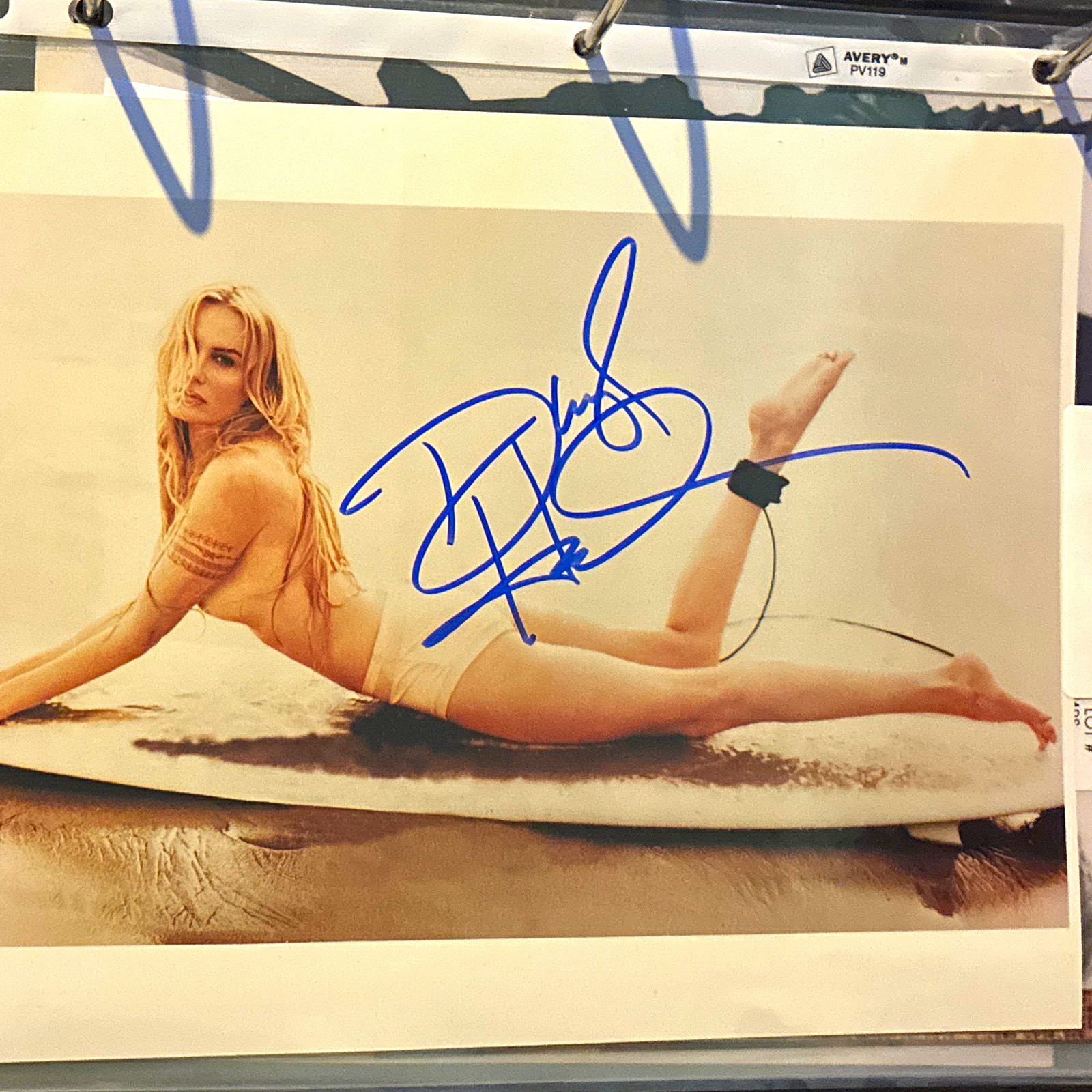 Signed autographs by Daryl Hannah - Autograph Not Authenticated