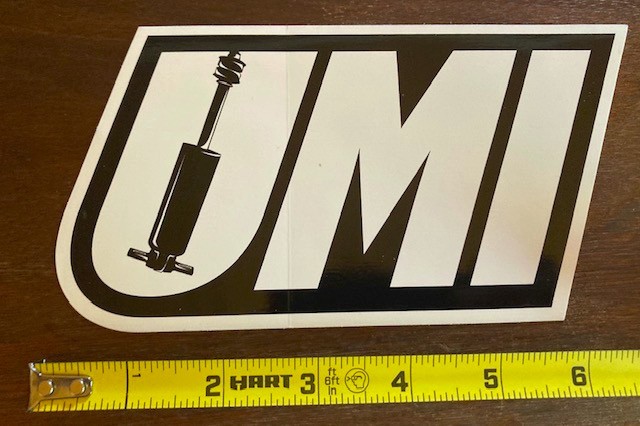 UMI Performance STICKER / DECAL - Hot Rod Custom Car Truck Auto Parts