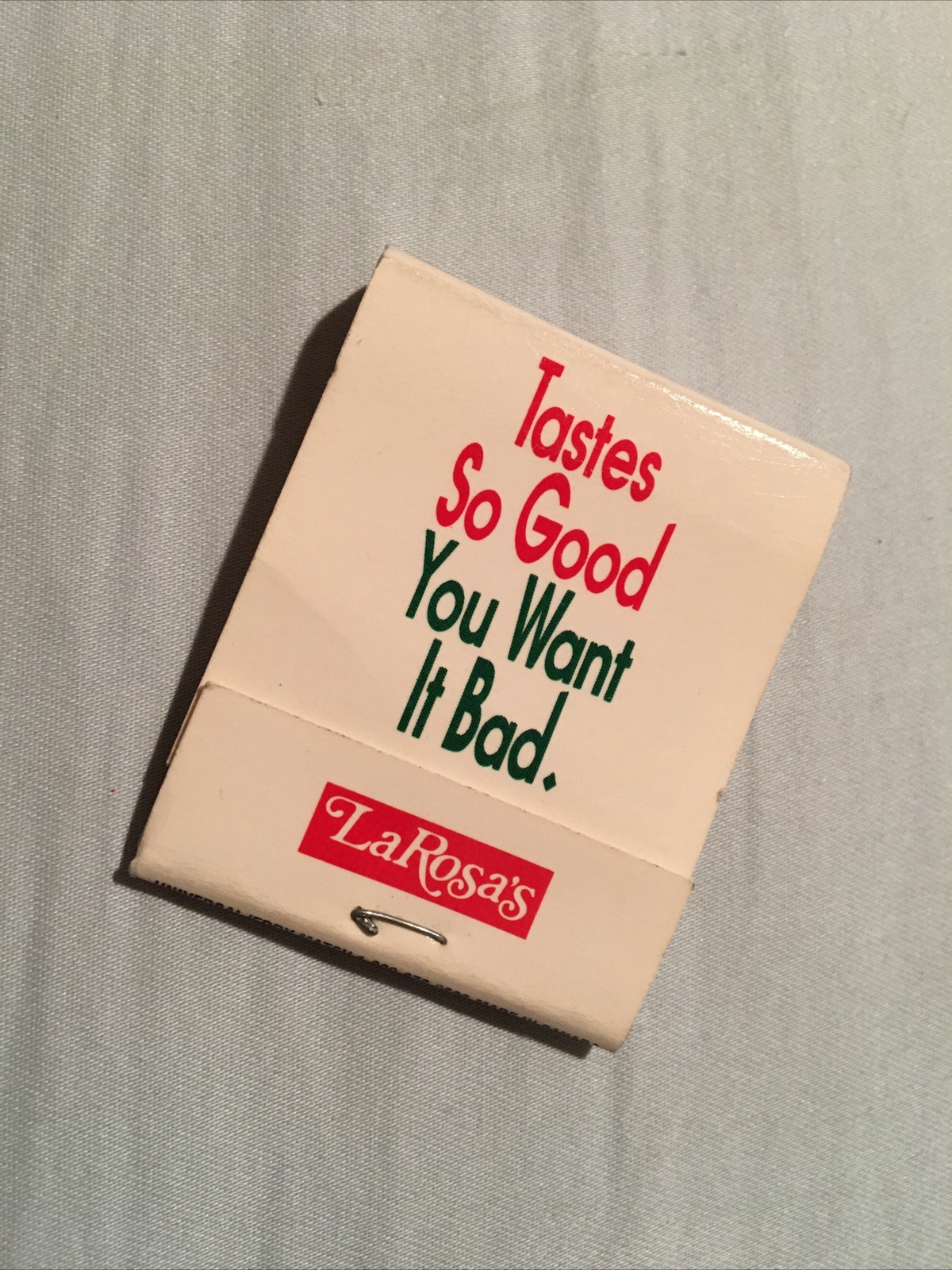 LaRosa’s Restaurant Matchbook, Restaurant Collectible Matches, NEW Ohio/Kentucky