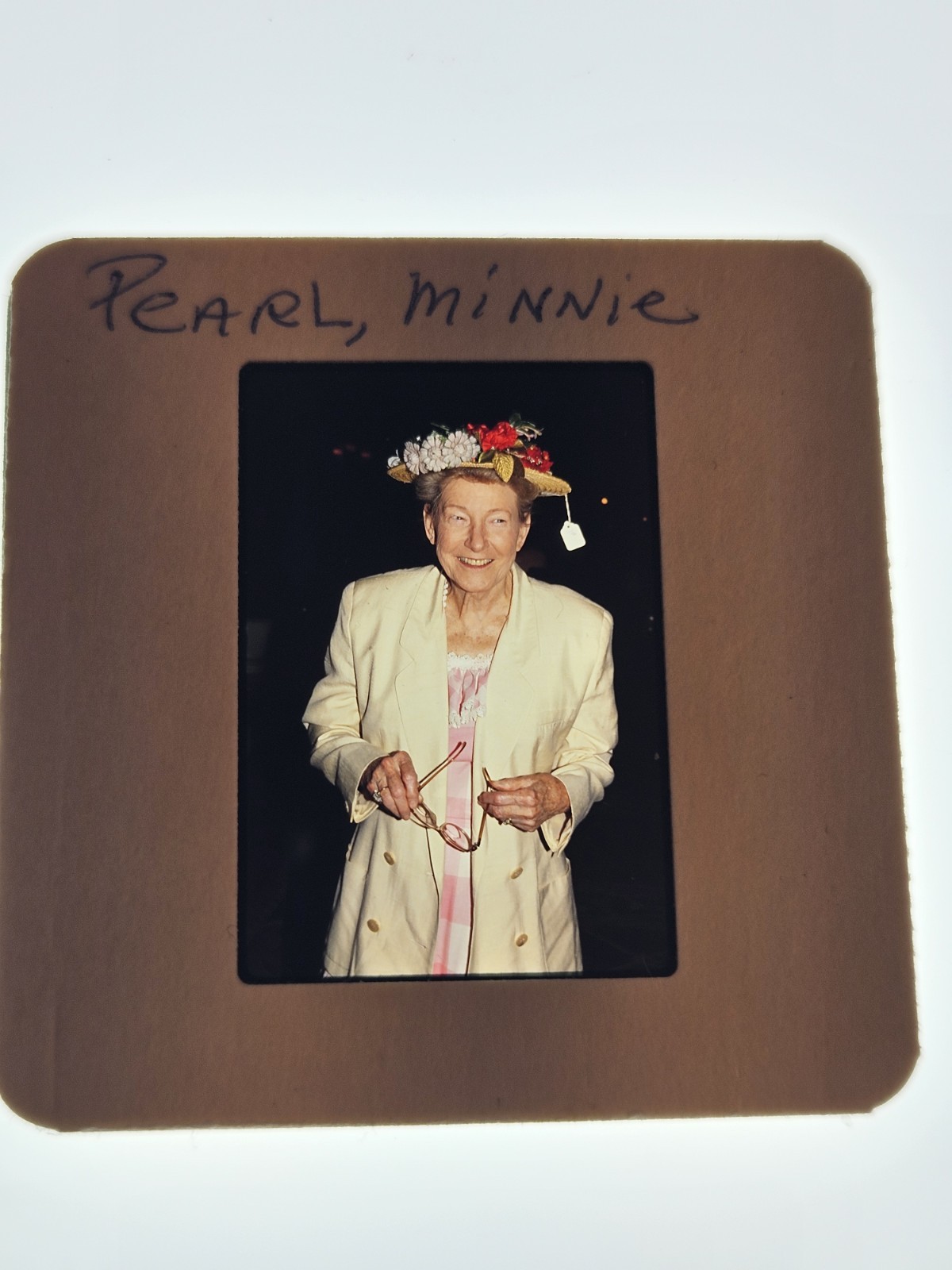 MINNIE PEARL COMEDIAN/ SINGER PHOTO 35MM FILM SLIDE