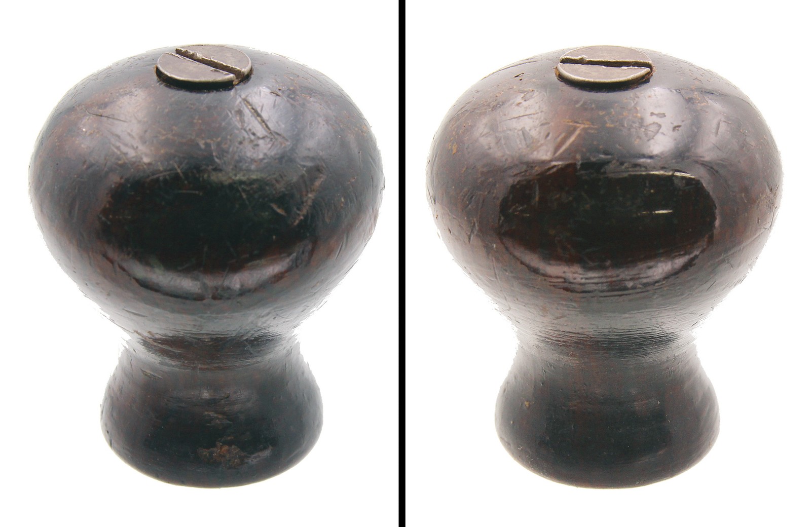 Orig. Rosewood Front Knob for Keen Kutter KK 4 1/2 Plane- w/ Screw- mjdtoolparts