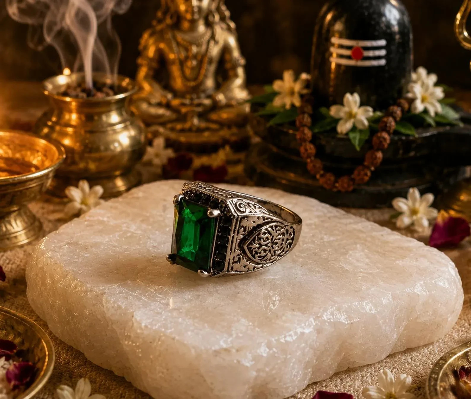 Hauted Demonic Grendel Djinn Vessel Grants Wishes Infrit Powerful Ring+