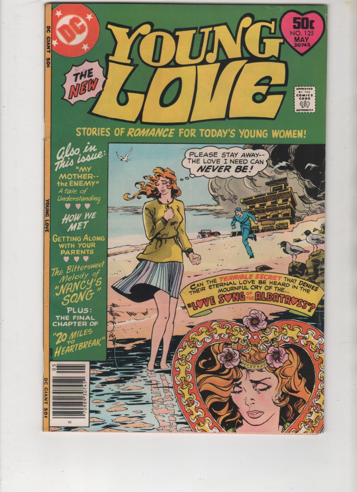 Young Love #125, Walt Simonson Cover, VG+ 4.5, 1st Print, 1977, See Scans Young Love #125, Walt Simonson Cover, VG+ 4.5, 1st Print, 1977, See Scans