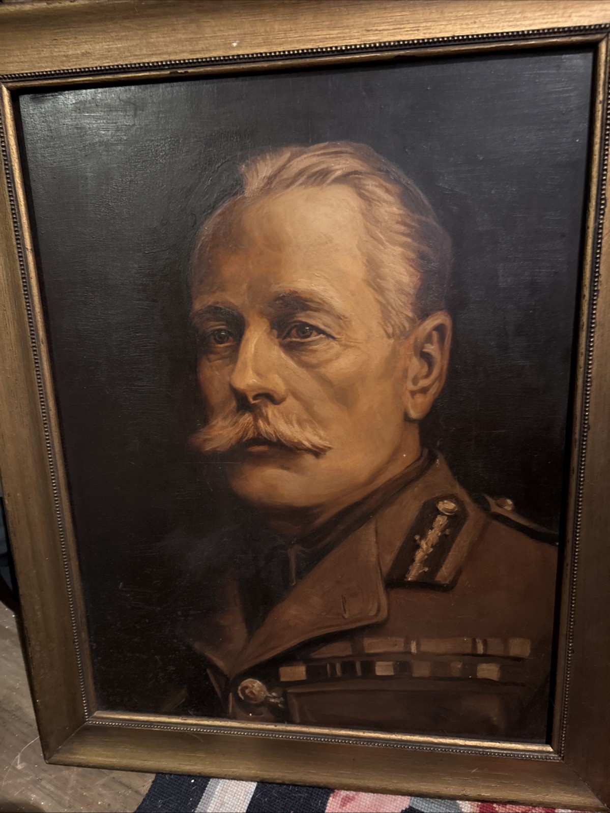 vintage Original Oil Portrait Of Military Man Late 1800S Early 1900S vintage Original Oil Portrait Of Military Man Late 1800S Early 1900S