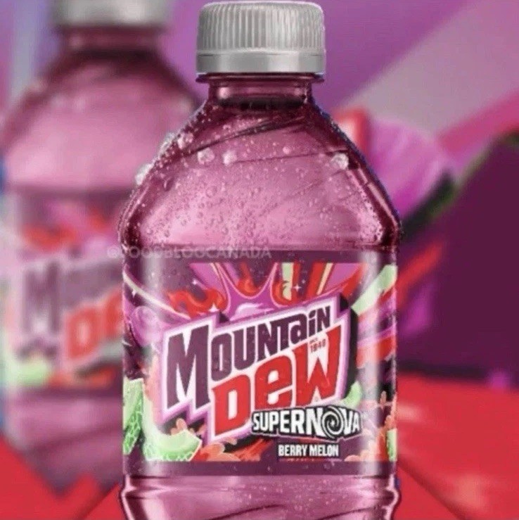 Mountain Dew Supernova Soft Drink 20 fl oz Bottle 12 pack