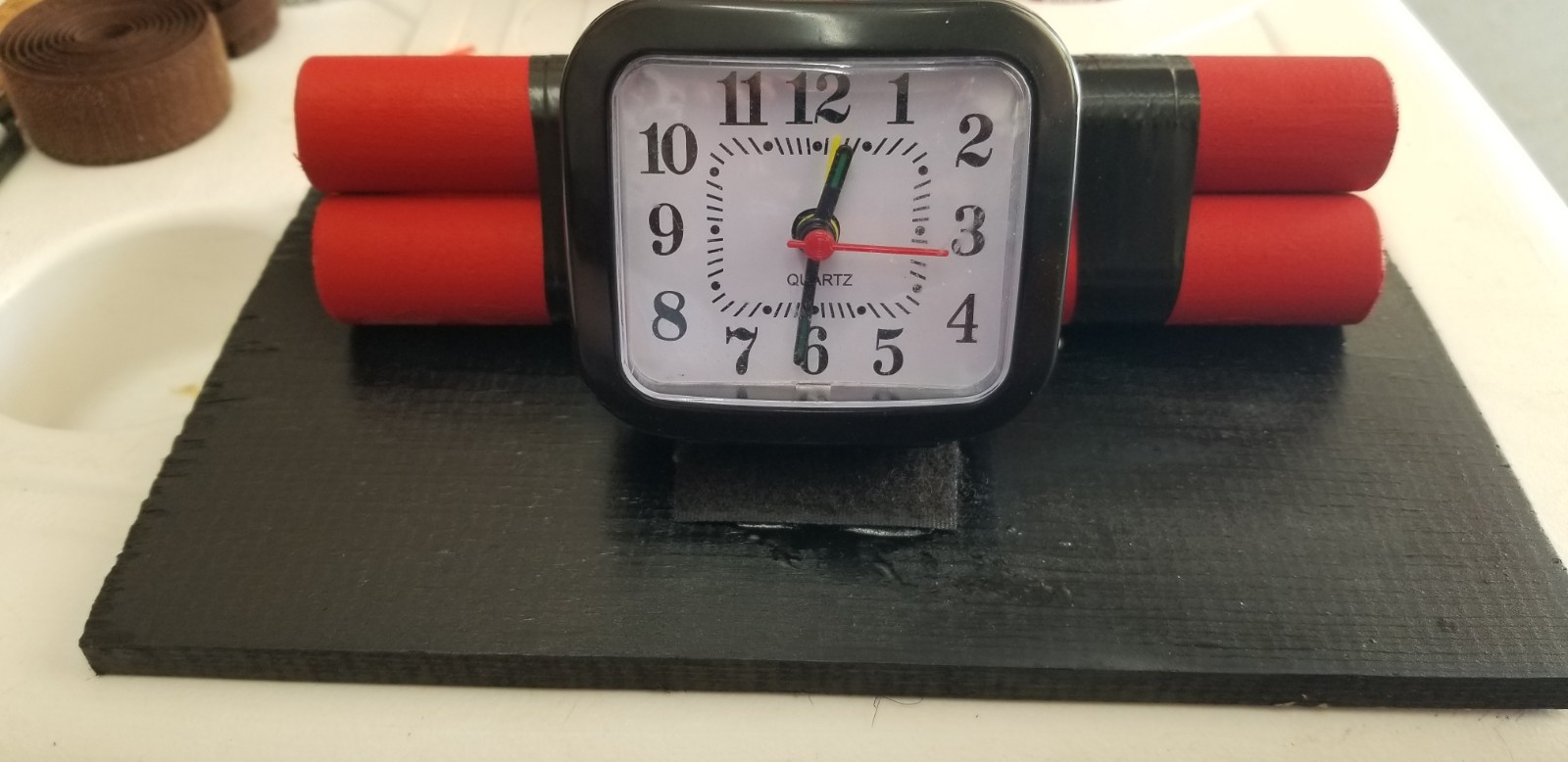 BOOM TIME Dynamite Clocks,made to Order, W/quartz Removable Clock W/light💥💣🧨