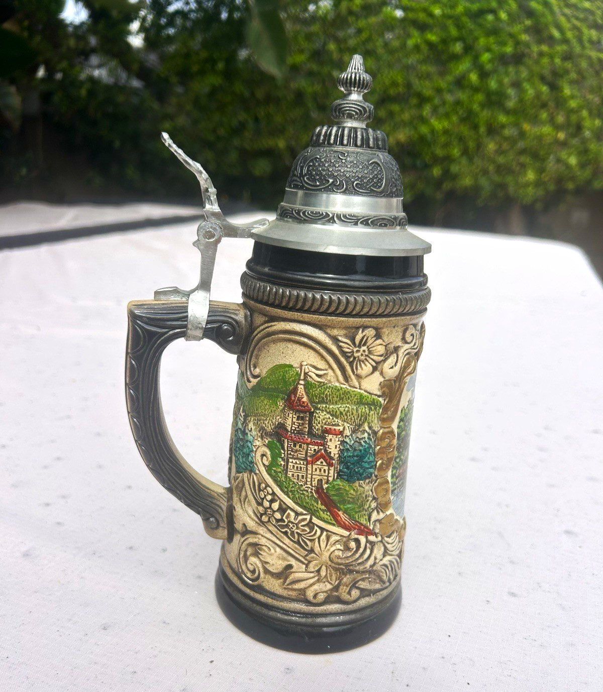 Authentic Zöller & Born German Beer Stein - Ornate Pewter Lid (0.5L) Authentic Zöller & Born German Beer Stein - Ornate Pewter Lid (0.5L)