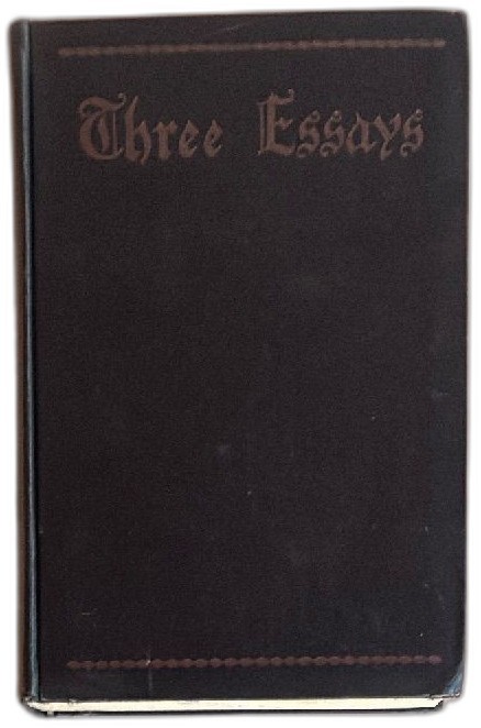 Thomas Mann Three Essays 1929 First Edition Hardcover Alfred A Knopf Vintage