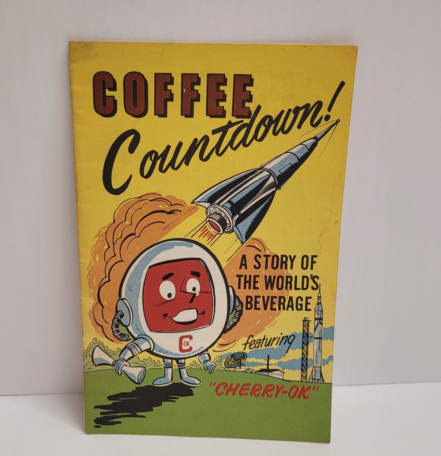 1962 National Coffee Association Coffee Countdown Ad Comic Book Dick Hodgins