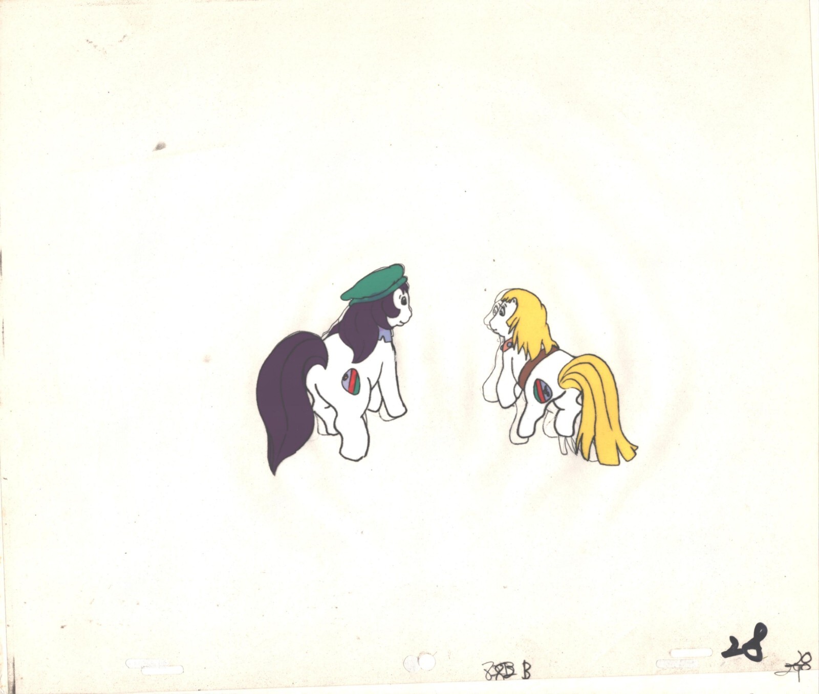 My Little Pony Original Production Animation Cel Hasbro Sunbow 1980s 90s J-28