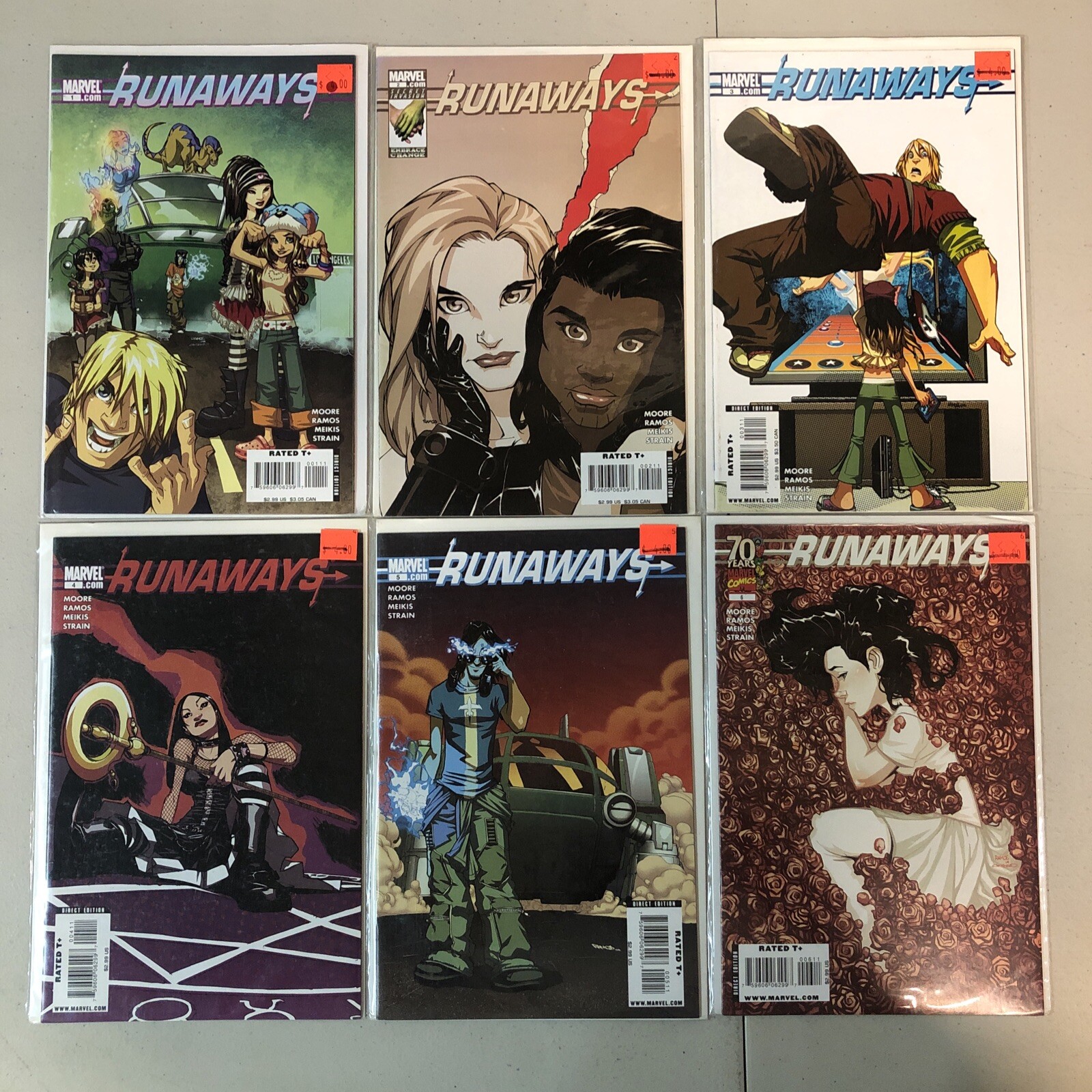 Runaways (2008) #1-14 (VF/NM) Set Marvel Comics
