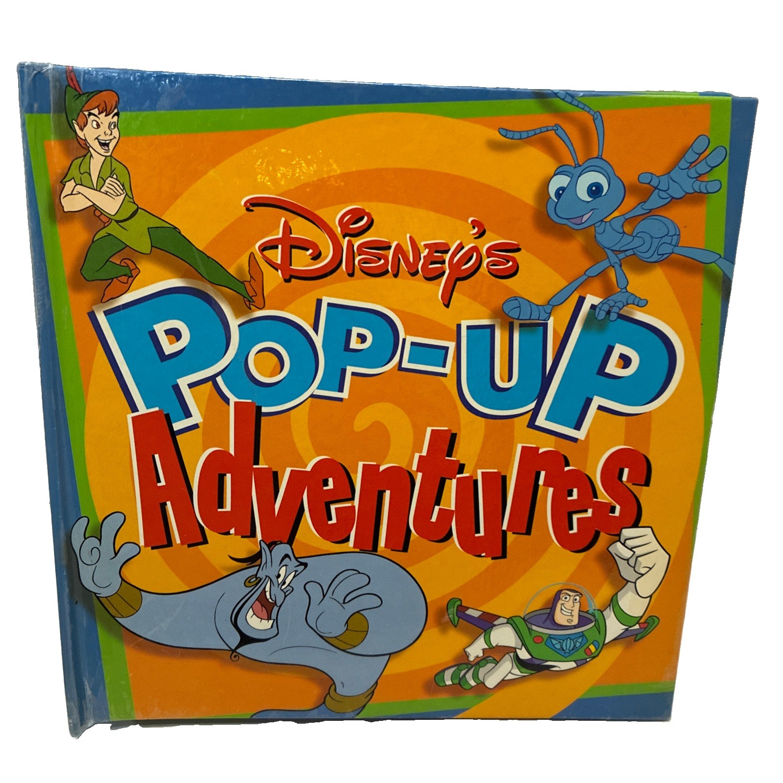 Disney's Pop-Up Adventures Book First Edition 2001 Good Condition