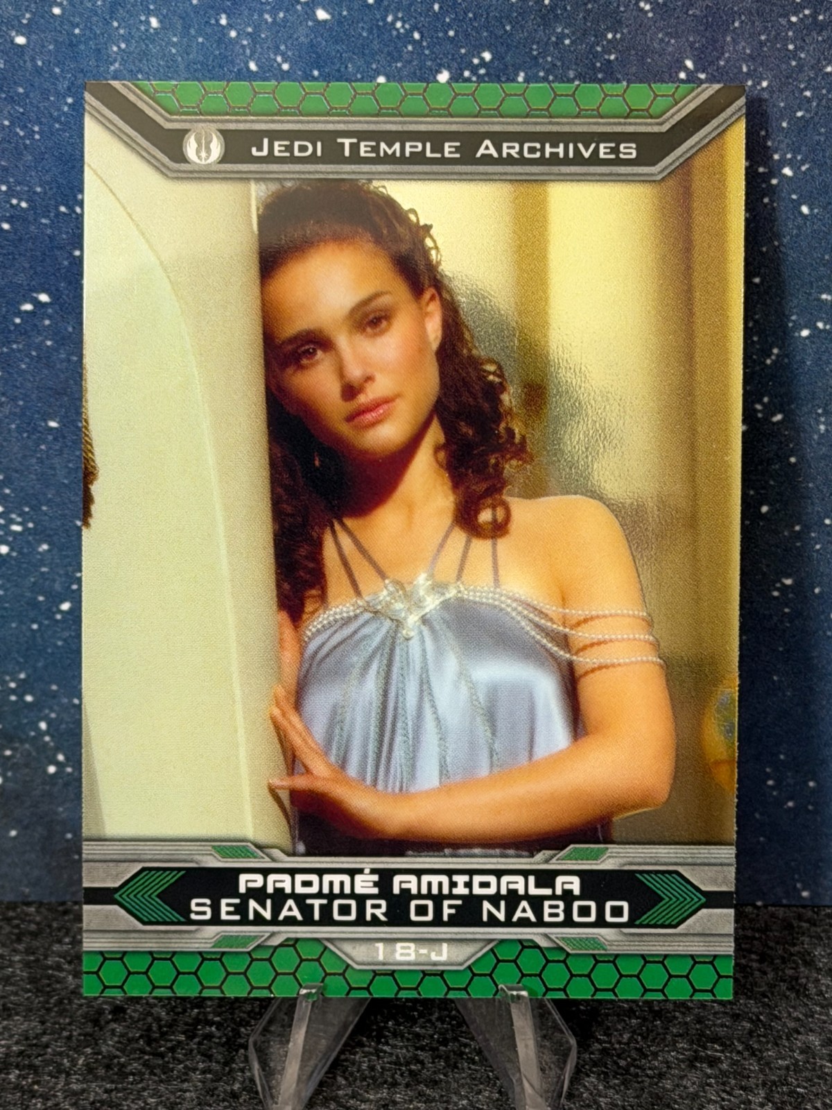 2015 Topps Chrome Star Wars Perspectives #18-J Padme Amidala Base 💎