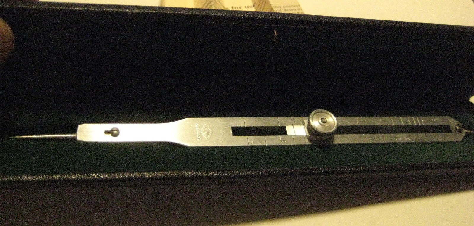 Alvin Proportional Dividers 450 Vintage Drafting Tool 8” Germany - Original Box