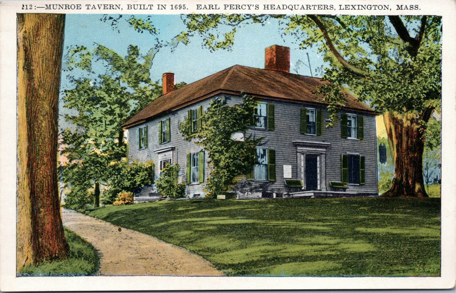 Munroe Tavern, Earl Percy\'s Headquarters - Lexington Mass