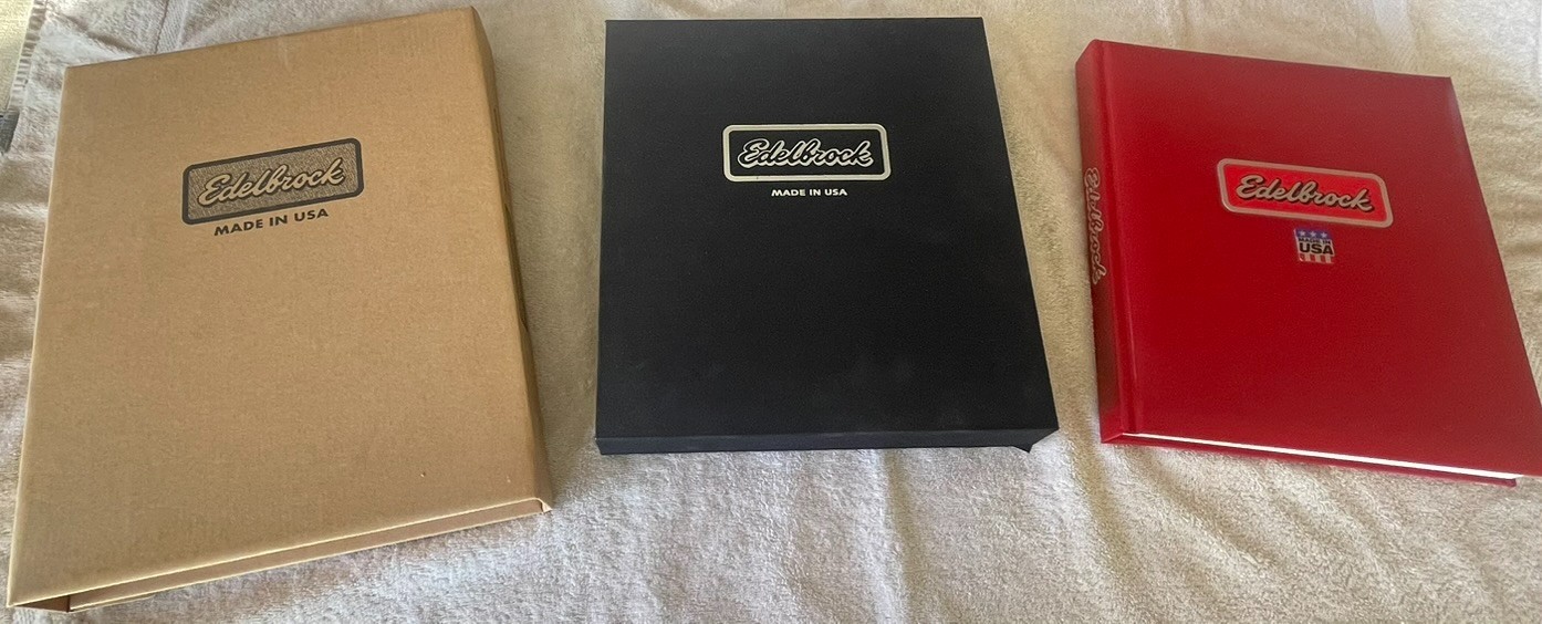 Signed Ltd. Ed. Edelbrock Made in USA Book w/Matching 32 Ford Roadster