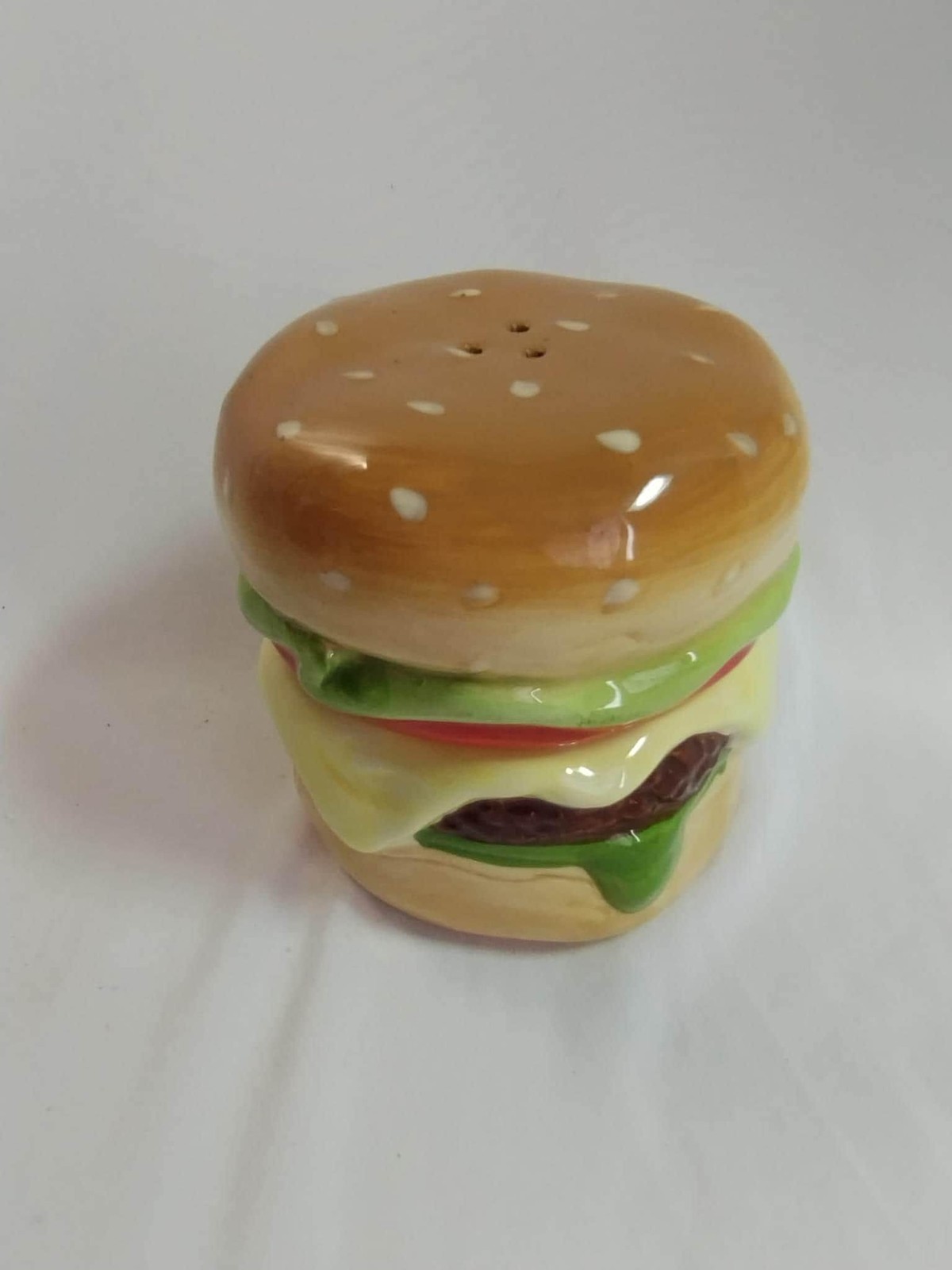 43 Pier 1 Hamburger Stackable Salt and Pepper Shakers