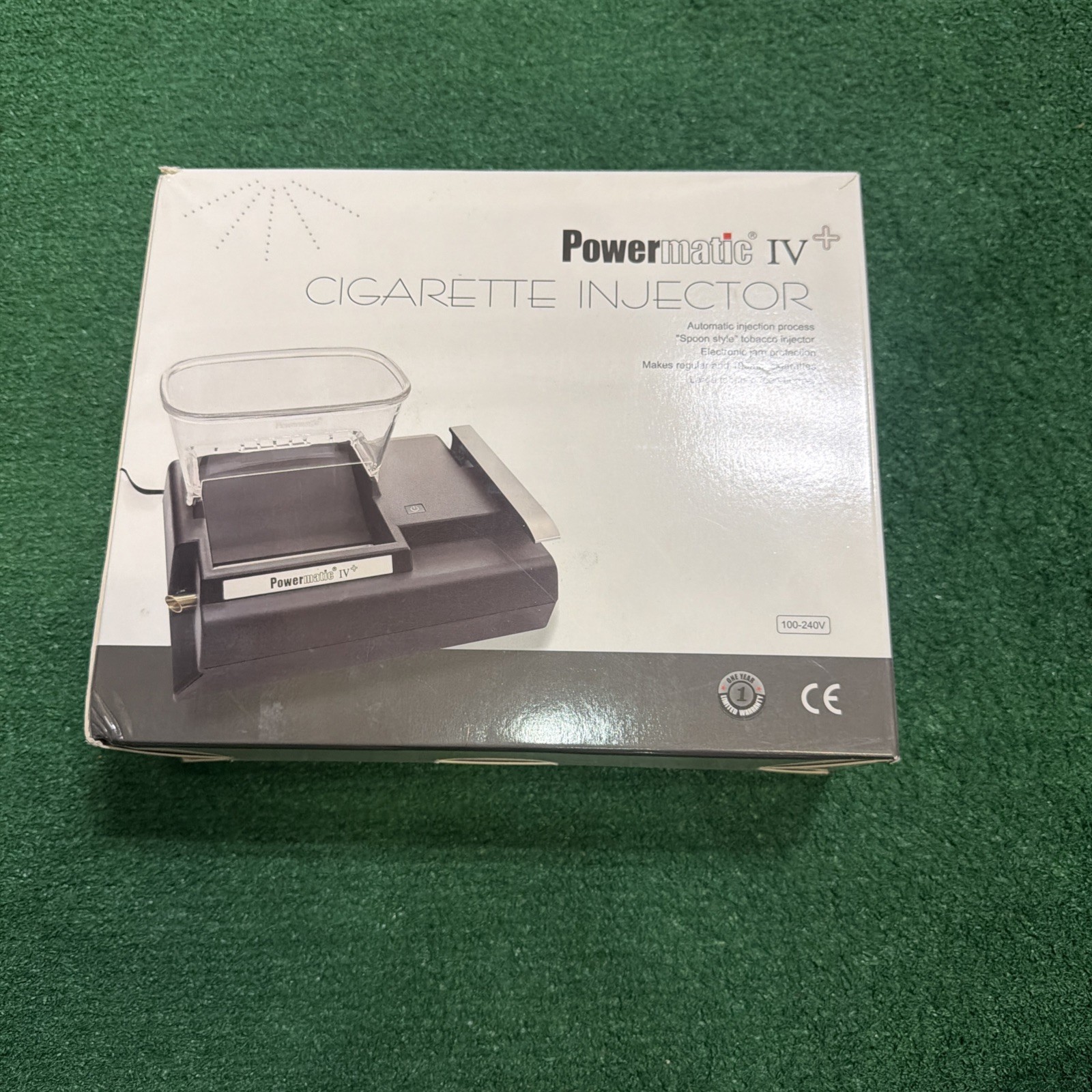 POWERMATIC IV 4+ ELECTRIC CIGARETTE ROLLING MACHINE INJECTOR