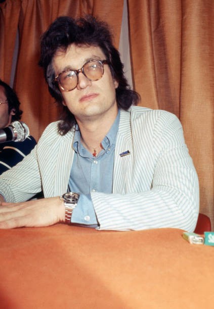 German movie director and photographer Wim Wenders Germany 1970s Old Photo