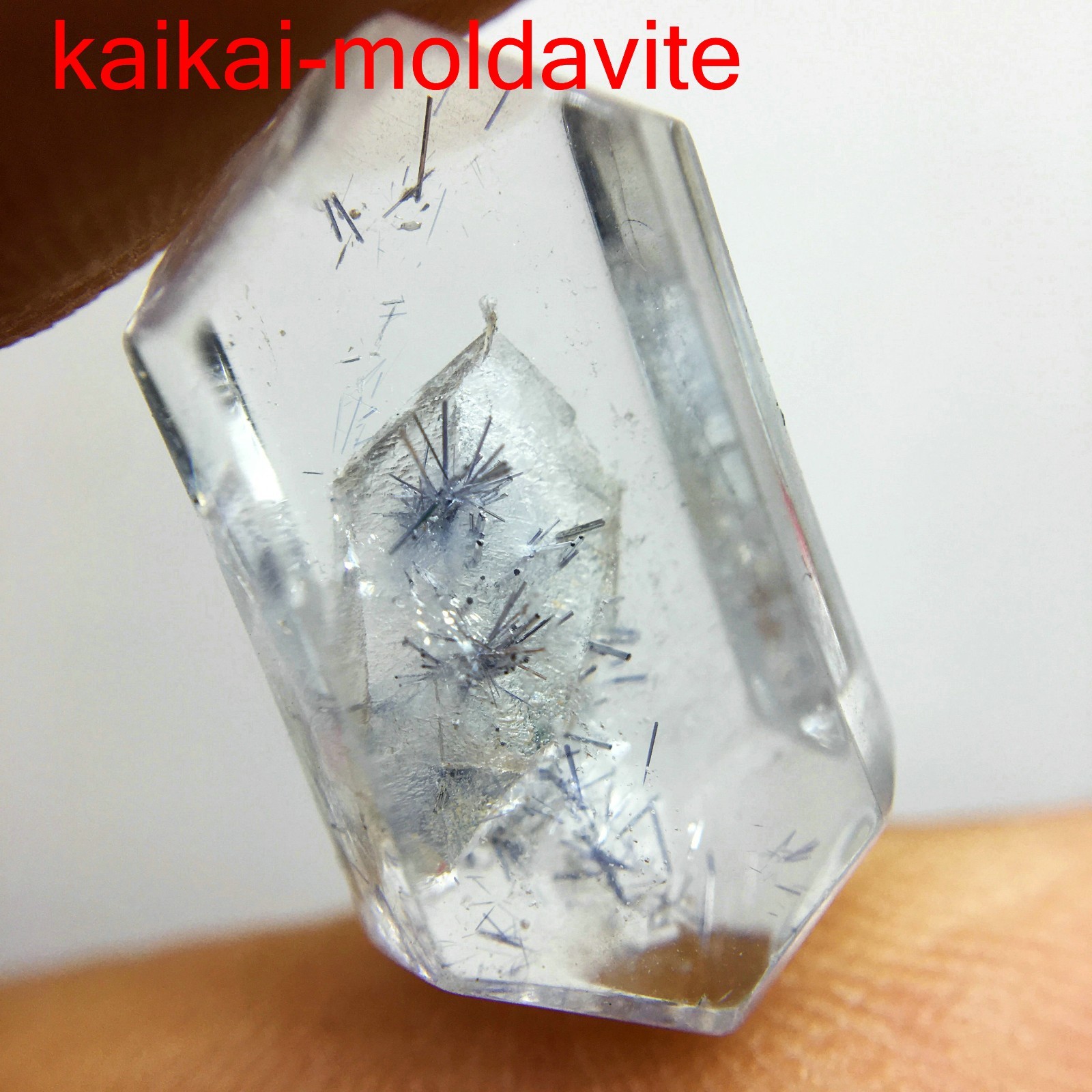 12Ct Very Rare NATURAL Beautiful Blue Dumortierite Quartz Crystal Specimen 1496